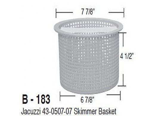 Aladdin B-183 Aladdin Basket for Jacuzzi 43-0507-07 Skimmer