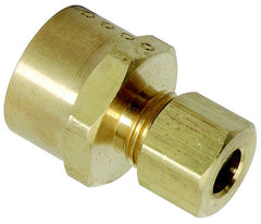 Gene Rich 654B-LF 3/8 x 1/2 in. Compression x Flare Brass Reducing Adapter