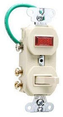 Pass & Seymour 695IG Combination Switch and Pilot Light 15A 120/125V