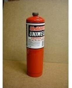 Uniweld PDC Propane Cylinder Tank 14 oz Hazardous