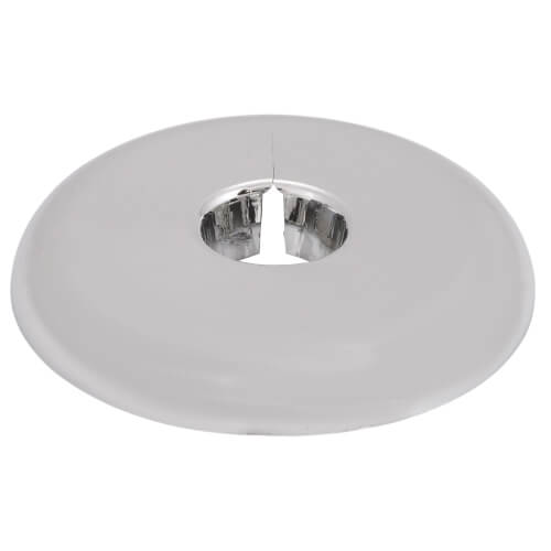 Wal-rich 1731500 3/8 IPS Plastic Split Escutcheon Chrome Plated