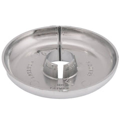 Wal-rich 1731500 3/8 IPS Plastic Split Escutcheon Chrome Plated