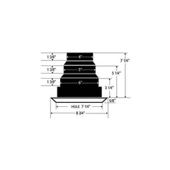 AirTec 81903 MV3S Ceiling Diffuser w/ 3-Way Grille (6 x 6)
