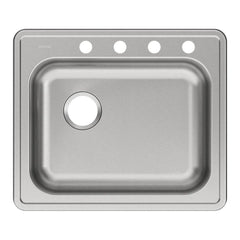 Dayton GE12521L4 Stainless Steel 25 x 21-1/4 Drop-in Sink with 4 Holes