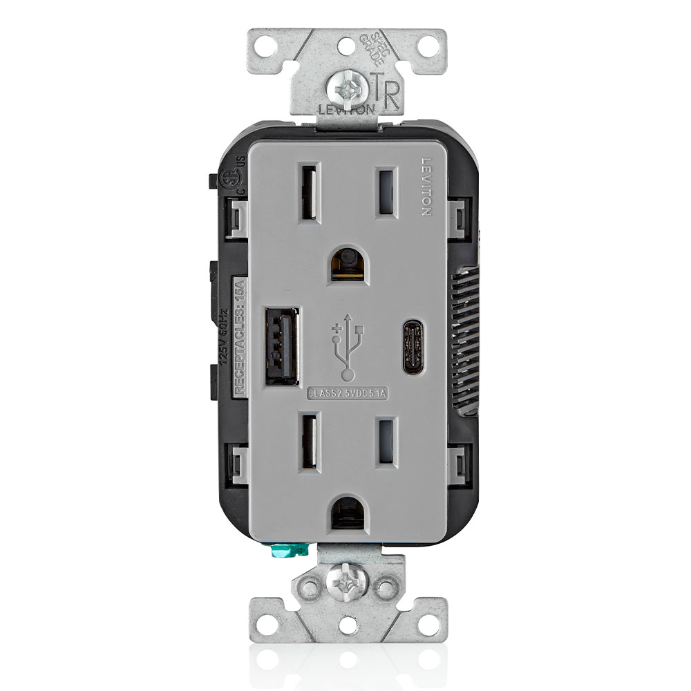 LEVITON T5633-GY ELECTRIC UTILITY BOXES