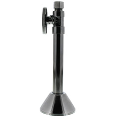 Matco-Norca 26-1040LF 1/2 Sweat x 3/8 OD Comp Straight Stop w/ 5 Ext. & Bell Escutcheon Lead Free