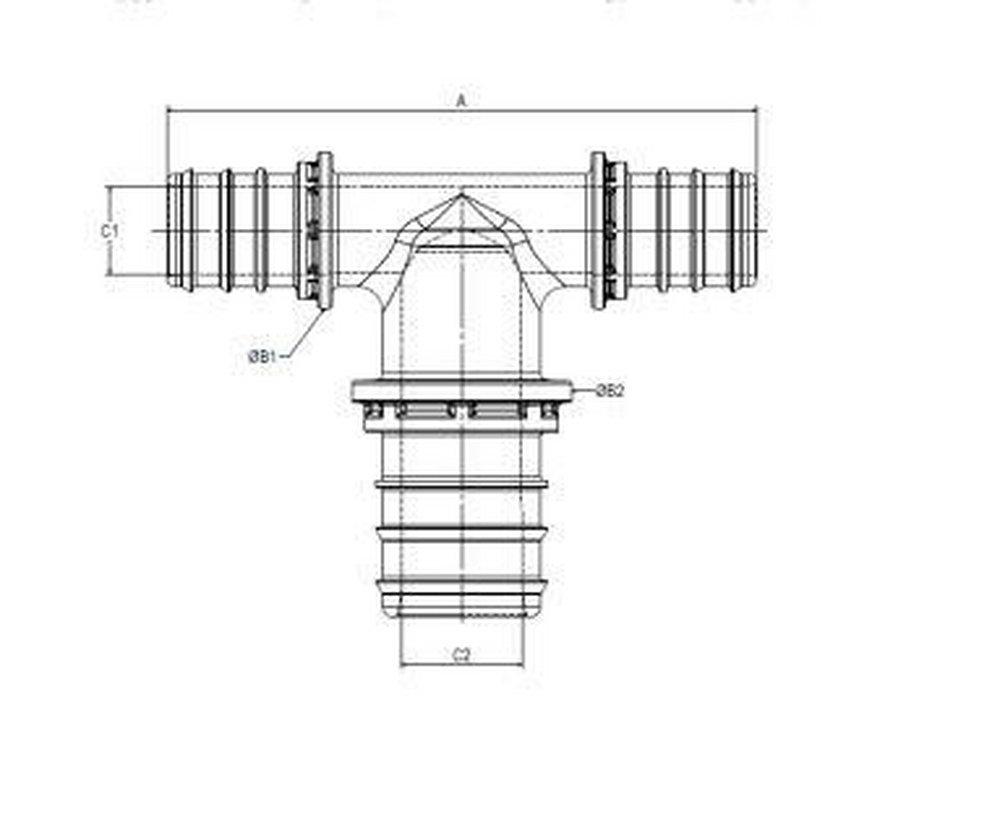 REHAU 104854-001 PIPE FITTINGS