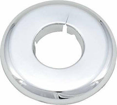 Wal-Rich 1731606 1-1/8 in. Plastic Split Escutcheon in Chrome