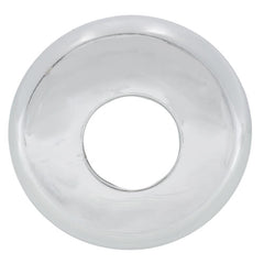 Wal-Rich 1731606 1-1/8 in. Plastic Split Escutcheon in Chrome