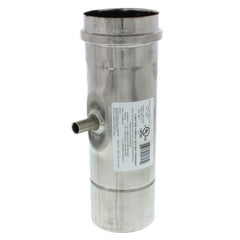Z-FLEX 2SVEDWCF03 Z-Vent (Single Wall, AL29-4C Special Gas Vent) Horizontal Drain Pipe 3 Diameter