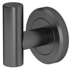 Gatco 4245MX Latitude 2 Single Robe Hook in Matte Black