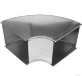 GRAY METAL 20X8-122SD DUCT ELBOWS
