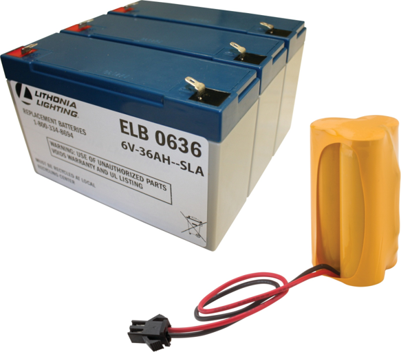 Lithonia Lighting ELB1201N Nickel Cadmium Exit Lighting Unit Battery 1.2 Volt 1.0Ah