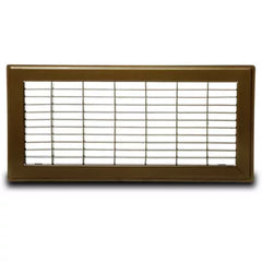 Metal-Fab MFFG624 Floor Grille 6X24 Brown