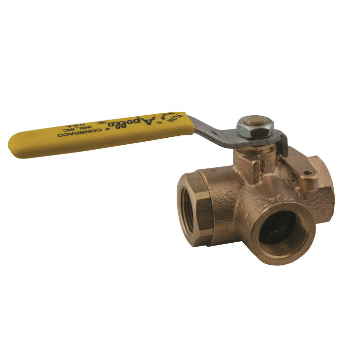 AaLBERTS IPS AMERICAS INC. 7060401 BALL VALVE 3/4 BRNZ 3-WAY THRD 70-604-01