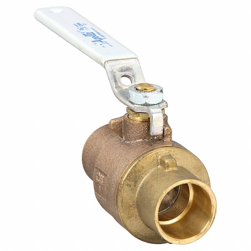 AaLBERTS IPS AMERICAS INC. 77CLF20501A BALL VALVE 1 BRNZ CXC FULL PORT