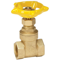 Homewerks Worldwide VGT-CMP-B6PA Gate Valve 1-1/4 BRS THD 200PS VGT-CMP-B6PA