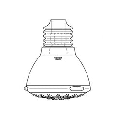 LIXIL 28448IR0 SHOWER HEADS