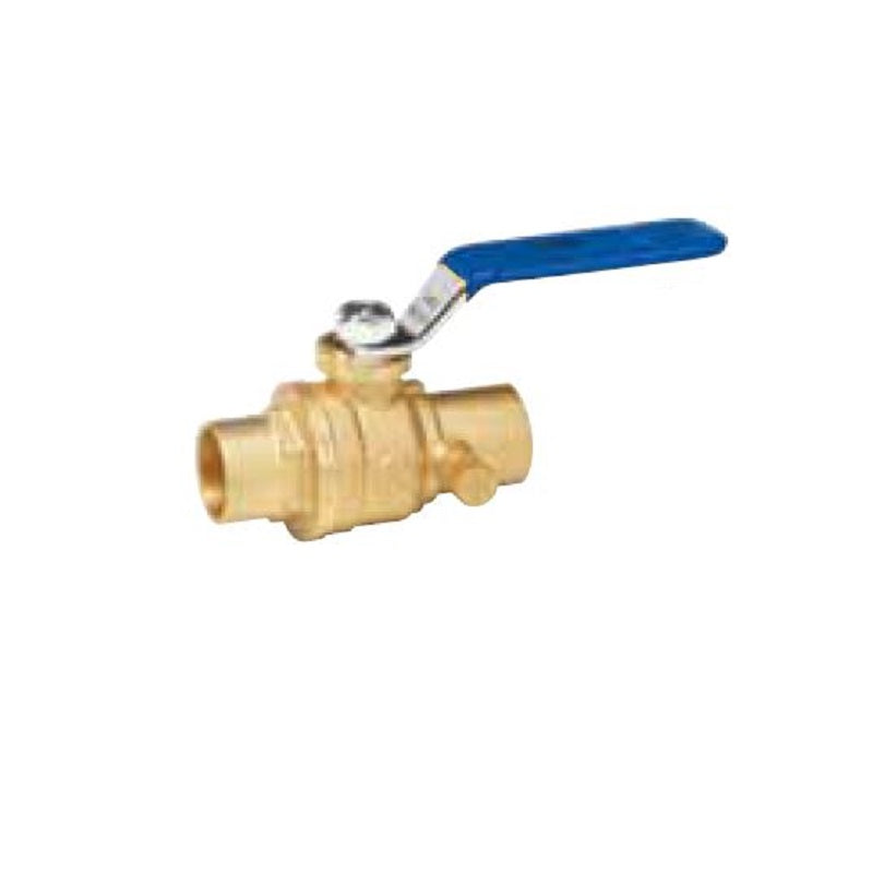 Homewerks Worldwide 119-4-12-PC Ball Valve 500 PSI CXC Full Port No-Lead