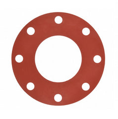 Terpco GSK-FF-8-150-REDRUBBER-1/8 Gasket 8 Red Rubber Full Face 150# 1/8 Thk