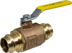 AaLBERTS IPS AMERICAS INC. 77W10301A BALL VALVE 1/2 BRS PRSXPRS 600# WOG FULL PORT