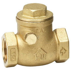 Homewerks Worldwide 240-2-34-34 Swing Check Valve 3/4 Brass Thread 200 PSI No Lead