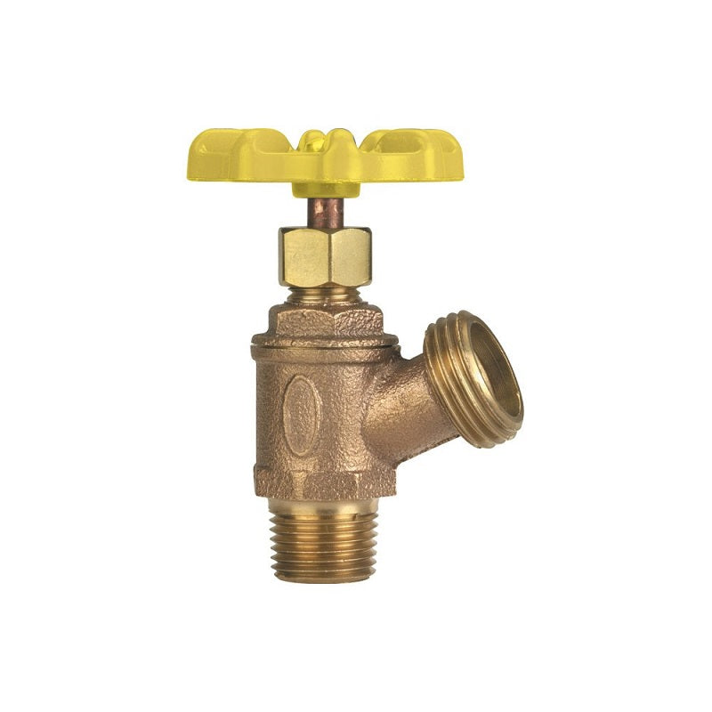 Homewerks Worldwide VBD-CON-G4PA Boiler Drain 3/4 Brass Male VBD-CON-G4PA