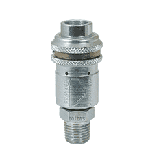 ZSi-Foster SV5105 Socket 1/2X1/4 MPT STL Safety - One Way Shut-Off