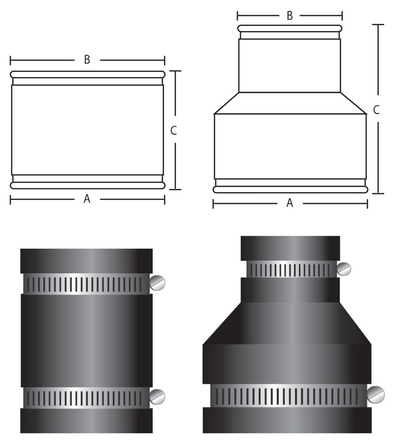 NATIONAL PIPE AND PLASTICS PCX56-22 PVC FITTINGS