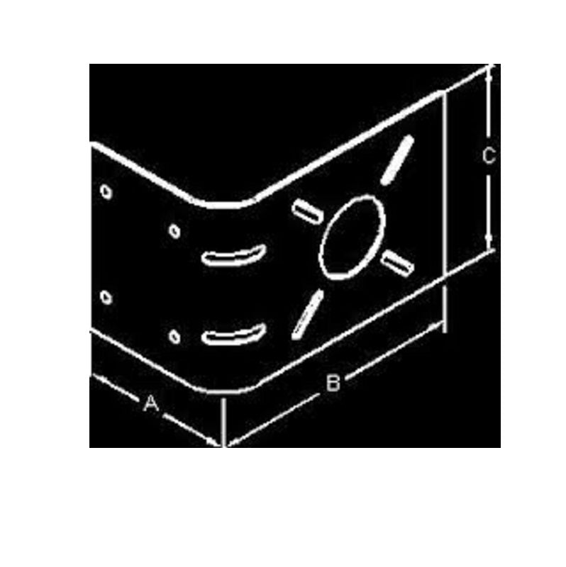 OMEGAFLEX FMB-1 BRACKET 3/8 - 1 F/FLNG ADPTR FMB-1 - F/PGP CSST TUBING