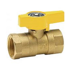 Homewerks Worldwide VGV-2LH-B4CB Gas Ball Valve 3/4 Brass 2 PC - THRD