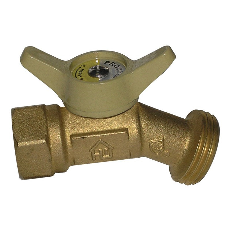 HOMEWERKS WORLDWIDE VHN-QTR-B3PA HOSE BIBB 1/2 BRASS THRD