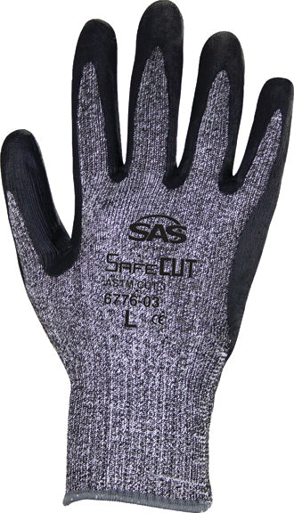 SAS Safety 6776-05 Aramid Safecut Cut Resistant Gloves A5