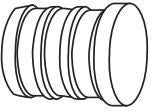 BMI USA INC 39604 PLUG 1/2 BRS INSERT NO LEAD PEX
