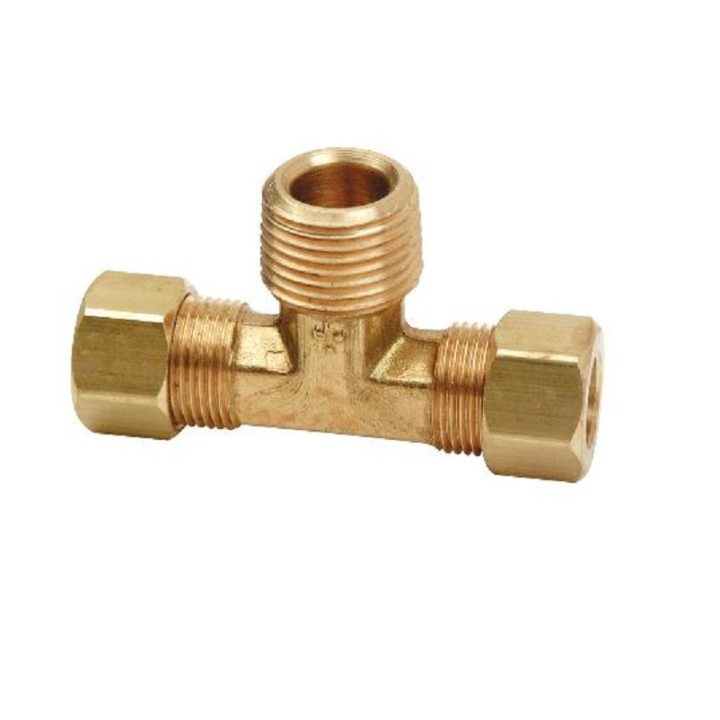 Brasscraft 72-6-2 Tee 3/8X1/8 Brass CMPXM