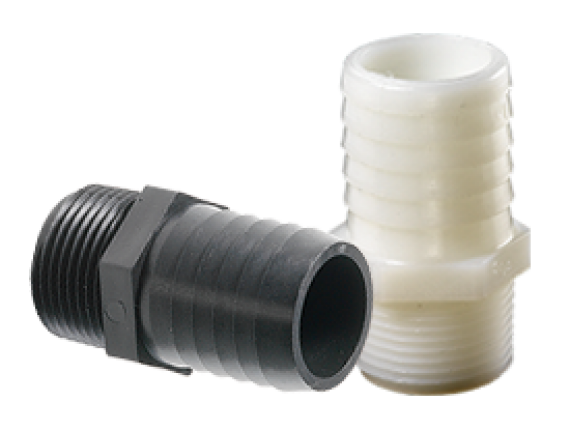 Dixon TN150 Hose Fitting 1-1/4 Nylon Barb X M NPT