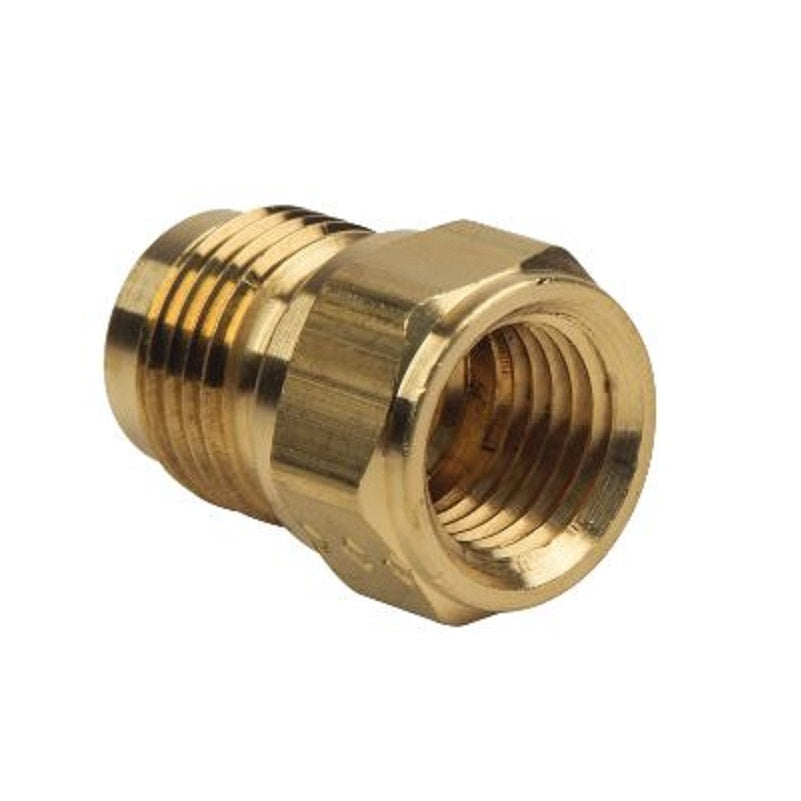 Brasscraft 46-6-2 Adapt 3/8X1/8 Brass Flare X Flare 46-6-2