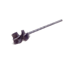 Osborn 36023 Side-Action Internal Tube Brush, Brush Dia: 3/8, Bristle Dia.: 0.008, Bristle Material: Steel