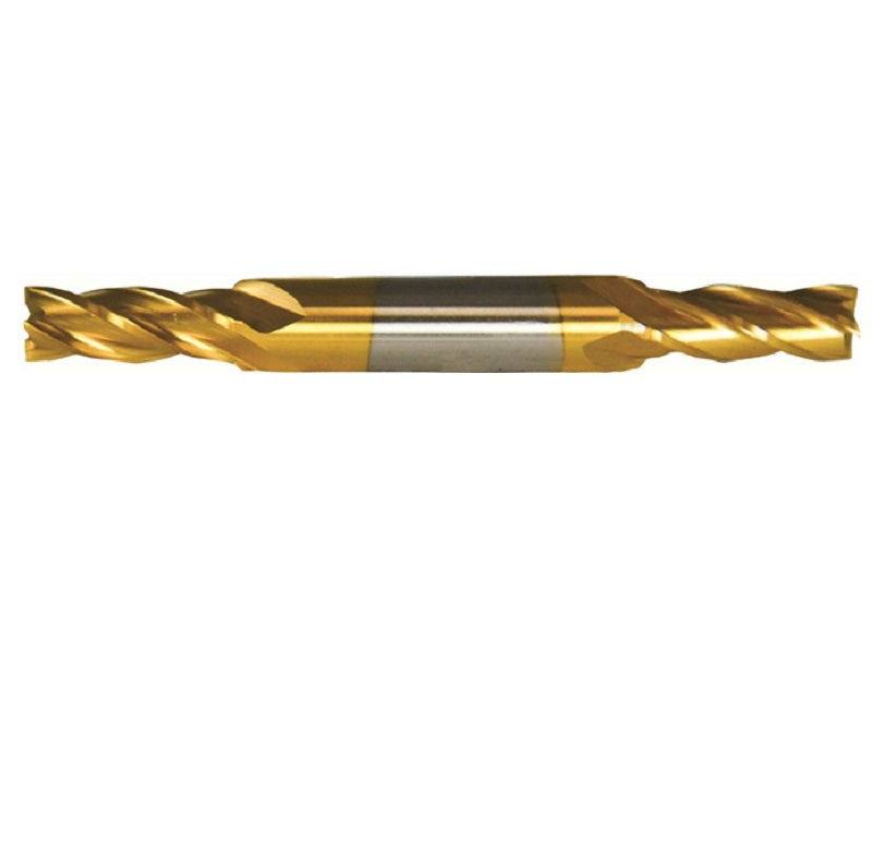 Greenfield C33091 End Mill 3/4 4FL DBL C33091 HSS TIN CC REG LGTH