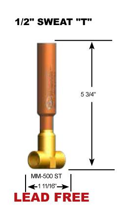 PRECISION PLUMBING PRODUCTS MM-500ST 