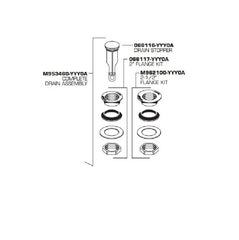 PORCHER M953460-2950A BATH DRAINS & PARTS