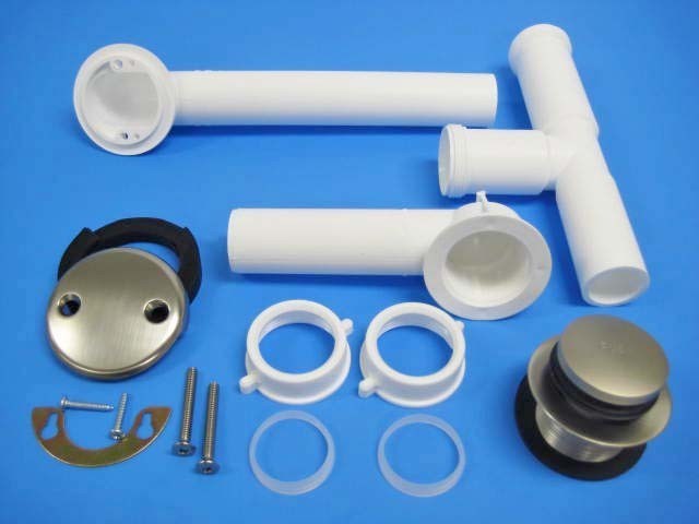 JB INDUSTRIES 725BNPVCBG BATH DRAINS & PARTS