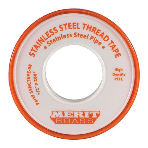 MERIT BRASS SSNCTAPE-08 TEFLON TAPE