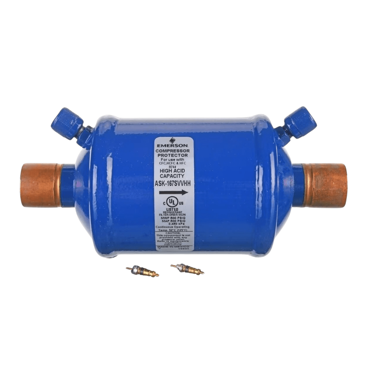 EMERSON CLIMATE TECHNOLOGIES 83-ASK-167SVV FILTER DRIERS & ACCUMULATORS
