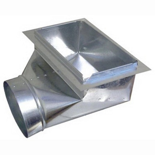 GRAY METAL SOUTH 10X6X6-113RF DUCT BOOTS