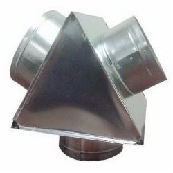 GRAY METAL SOUTH 8X6X6-307IN4 DUCT WYE