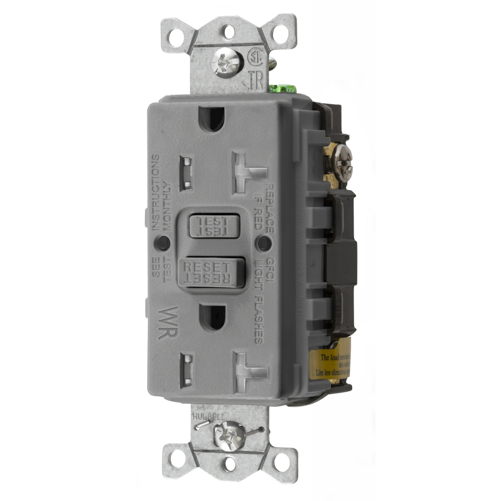 HUBBELL WIRING GFTWRST20GY GFCI BREAKERS
