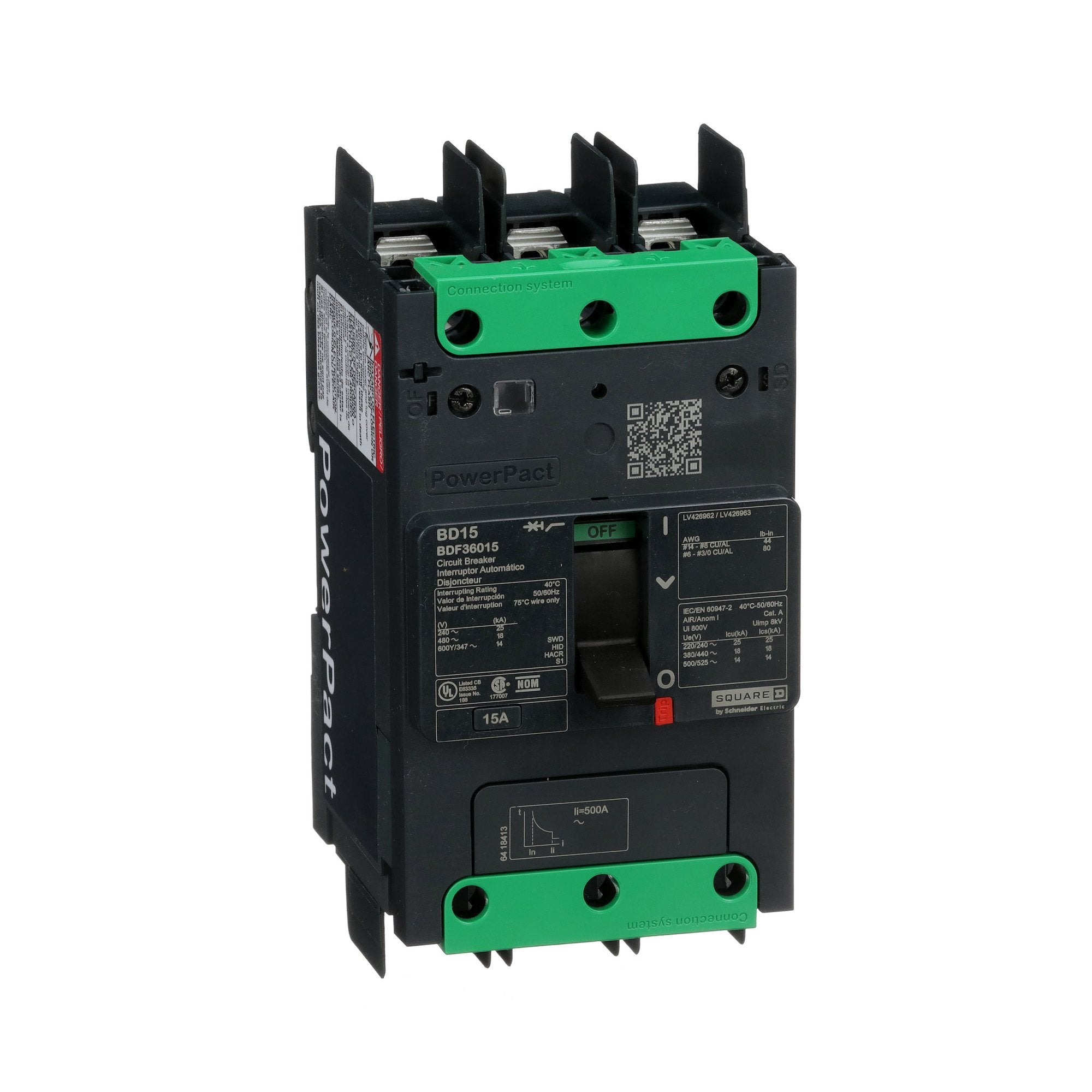 SCHNEIDER ELECTRIC BDF36015 CIRCUIT BREAKERS