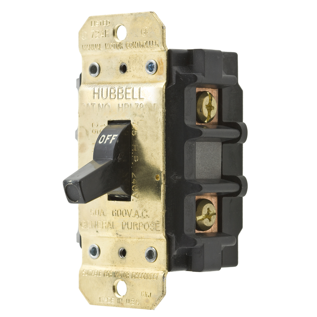 HUBBELL WIRING HBL7852D DISCONNECTS