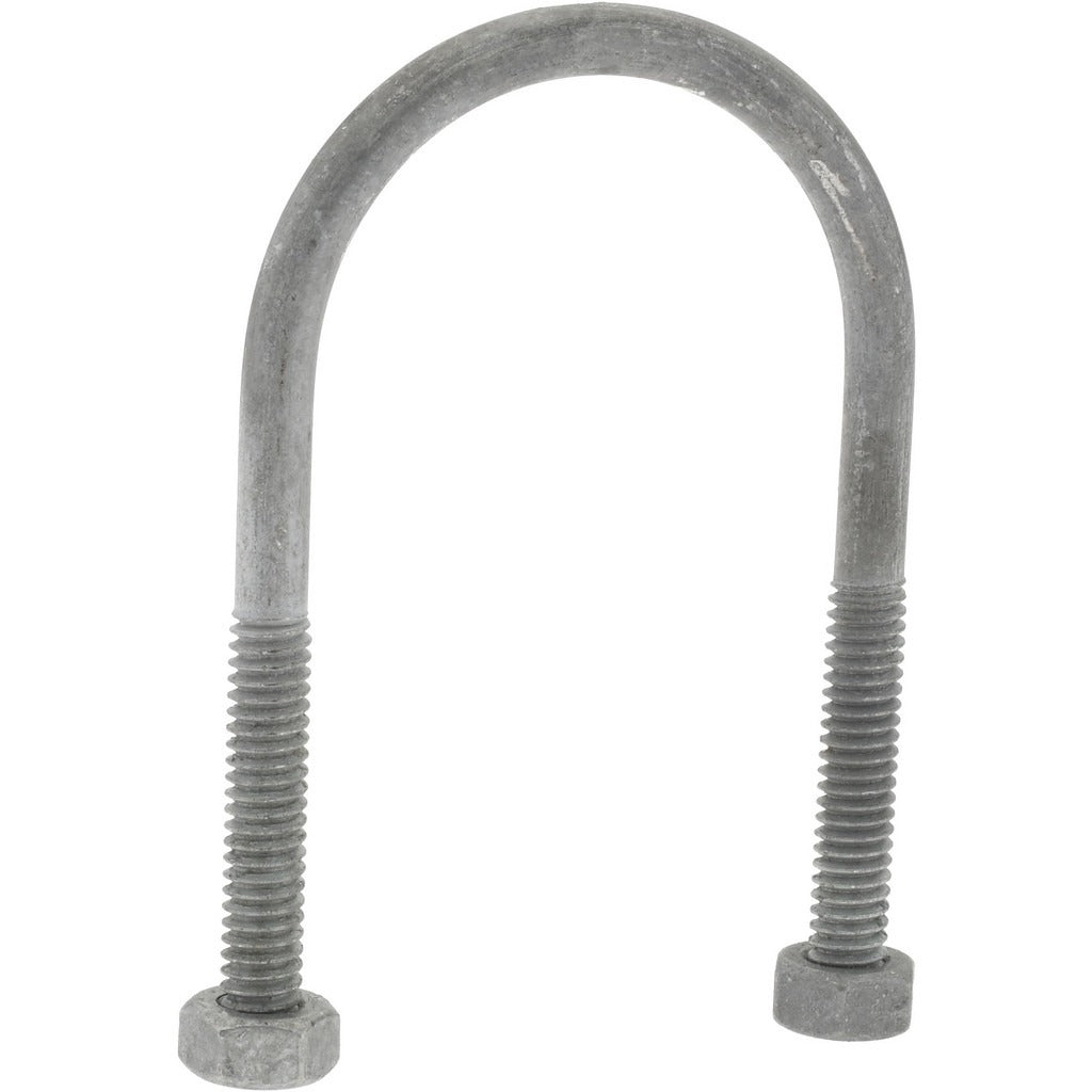 GIBRALTAR Gibraltar GIB53032 Round U-bolt 1/4-20 Unc Steel Hot Galvanized